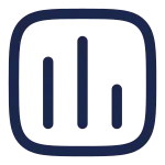 Chart Square SVG Icon